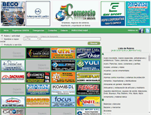 Tablet Screenshot of comercio.gnb.com.bo
